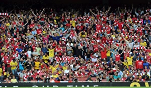 Family section. Arsenal 1: 0 Tottenham Hotspur. Barclays Premier League. Emirates Stadium, 1 / 9 / 13