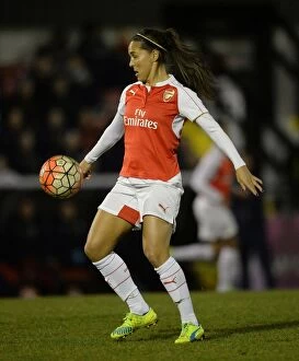 Arsenal Ladies v Reading FC Women 23rd March 2016 Collection: Fara Williams in Action for Arsenal Ladies Against Reading FC Women (March 2016)