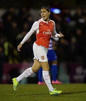 Images Dated 23rd March 2016: Fara Williams in Action: Arsenal Ladies vs. Reading FC Women, WSL 1, 2016