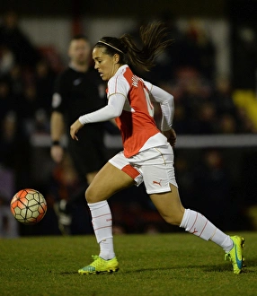 Fara Williams in Action: Arsenal Ladies vs. Reading FC Women, 2016