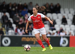 Fara Williams in Action: Arsenal Ladies vs. Tottenham Hotspur Ladies, FA Cup 2017