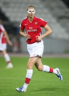 POAK Thessaloniki v Arsenal Ladies 2009-10 Collection: Faye White (Arsenal)
