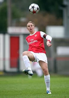 Images Dated 14th October 2010: Faye White (Arsenal). Arsenal Ladies 9: 0 ZFK Masinac. UEFA Womens Champions League