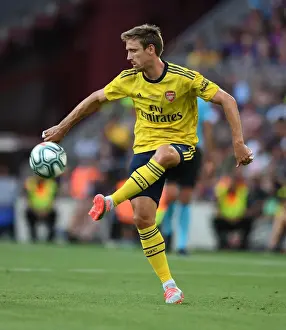 FC Barcelona vs. Arsenal: Nacho Monreal in Pre-Season Action (2019)