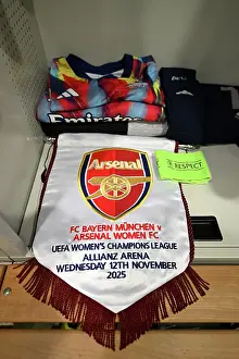 Bayern Munich Women V Arsenal Women 2025-26 Prints: FC Bayern Munchen v Arsenal FC - UEFA Women's Champions League 2025/26 League Phase MD3 FC Bayern München v