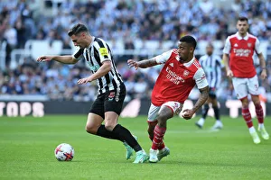 Fierce Rivalry: Gabriel Jesus vs. Fabian Schaer Clash in Newcastle United vs. Arsenal FC Premier League Showdown