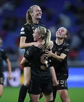 Olympic Lyonnais V Arsenal Women 2022-23 Prints: Five-Star Beth Mead: Arsenal Women's Victory over Olympique Lyonnais in Champions League