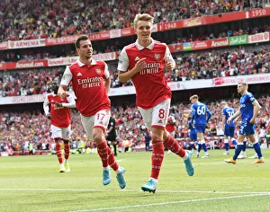 Five-Star Odegaard: Arsenal's Dominant Display vs. Everton (2021-22) - Martin Odegaard Scores Brace in Arsenal's 5-0 Victory