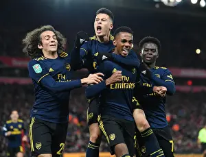 Five-Star Willock: Arsenal's Upset Win Against Liverpool in Carabao Cup