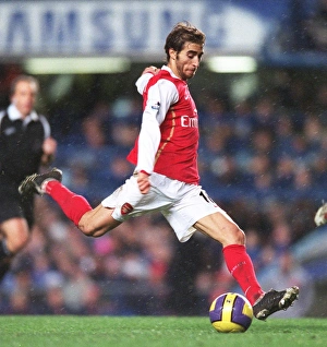 Flamini in Action: Arsenal vs. Chelsea, FA Premiership, Stamford Bridge (2006)