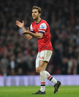Arsenal V Manchester City 2013/14 Prints: Flamini in Action: Arsenal vs Manchester City, Premier League 2013/14