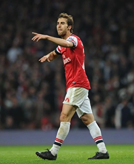 Arsenal V Manchester City 2013/14 Prints: Flamini in Action: Arsenal vs Manchester City, Premier League 2013/14