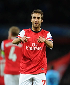 Flamini in Action: Arsenal vs. Marseille, UEFA Champions League (2013)