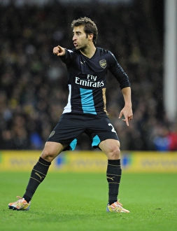 Norwich City V Arsenal 2015-16 Prints: Flamini in Action: Arsenal vs. Norwich City, Premier League 2015-16