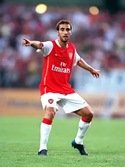 Mattersburg V Arsenal 2006-07 Prints: Flamini in Action: Arsenal's 2-1 Pre-Season Victory over SV Mattersburg, Austria 2006