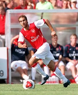 Images Dated 7th August 2006: Flamini in Action: Arsenal's Dominance in Pre-Season Friendly vs. Schwadorf (July 2006)