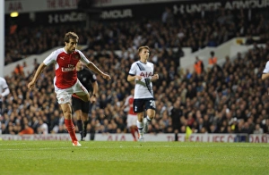 Tottenham Hotspur V Arsenal Capital One Cup 2015/16 Prints: Flamini Scores as Arsenal Defeats Tottenham in Capital One Cup Showdown