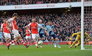 Flamini Scores the Third: Arsenal vs. West Ham United, Premier League 2015
