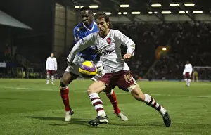 Flamini vs. Lauren: Stalemate at Fratton Park - Arsenal vs. Portsmouth, Barclays Premier League, 2007