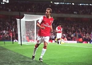 Images Dated 24th August 2006: Flamini's Brace: Arsenal's 2-1 Comeback Against Dinamo Zagreb in the Champions League