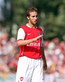 Schwadorf v Arsenal 2006-07 Collection: Flamini's Dominance: Arsenal's 8-1 Pre-Season Victory over Schwadorf (July 2006)
