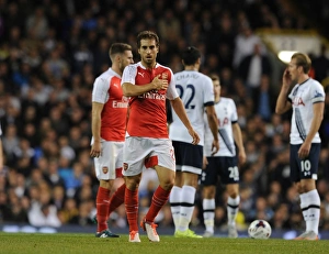 Tottenham Hotspur V Arsenal Capital One Cup 2015/16 Prints: Flamini's Stunner: Arsenal's Capital One Cup Victory over Tottenham