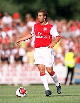 Schwadorf v Arsenal 2006-07 Collection: Flamini's Unstoppable Domination: Arsenal's Rout of Schwadorf (July 2006)
