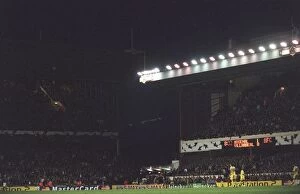 Arsenal v Villarreal 2005-6 Gallery: The floodlights are on for the last time. Arsenal 1: 0 Villarreal