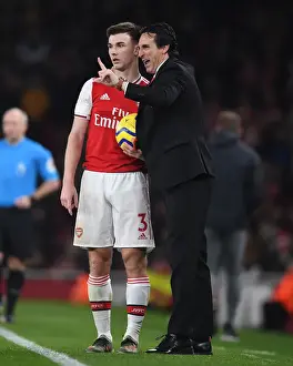 Focused Emery and Tierney: Uniting Forces at the Emirates Amidst Southampton Battle
