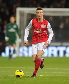 Bolton Wanderers V Arsenal 2011-12 Prints: Focused Koscielny: Arsenal's Unyielding Defender at Bolton, 2011-12