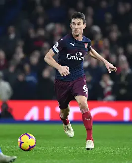 Brighton And Hove Albion V Arsenal 2018-19 Prints: Focused Koscielny: Arsenal's Unyielding Defender vs. Brighton (December 2018)