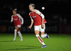 Arsenal Women V Bristol City Women - Conti Cup 2023-24 Prints: Focused Vivianne Miedema Leads Arsenal Women in Conti Cup Clash Against Bristol City