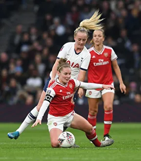 Tottenham Hotspur Women V Arsenal Women 2019-20 Prints: Foul on Kim Little: Tottenham vs. Arsenal, FA Womens Super League