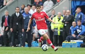 Wigan Athletic V Arsenal 2009-10 Prints: Fran Merida (Arsenal). Wigan Athletic 3: 2 Arsenal, FA Barclays Premier League