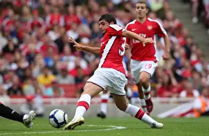 Arsenal V Rangers 2009-10 Prints: Fran Merida's Brilliant Hat-Trick: Arsenal 3-0 Rangers, Emirates Cup 2009