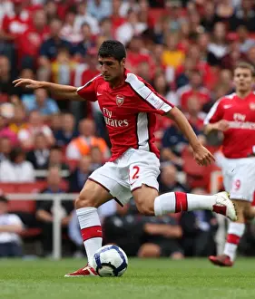 Arsenal V Rangers 2009-10 Prints: Fran Merida's Triumph: Arsenal's 3-0 Victory Over Rangers in the Emirates Cup