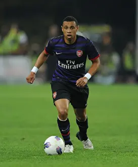 Malaysia XI V Arsenal 2012-13 Prints: Francis Coquelin: In Action for Arsenal Against Malaysia XI (2012)