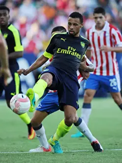 Arsenal V Chivas 2016-17 Prints: Francis Coquelin in Action: Arsenal vs CD Guadalajara, 2016 Pre-Season Friendly