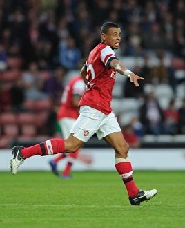 Southampton V Arsenal 2012-13 - Pre Season Prints: Francis Coquelin in Action: Southampton vs. Arsenal - 2012 Pre-Season