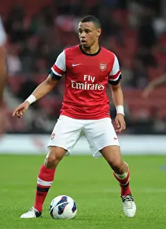 Southampton V Arsenal 2012-13 - Pre Season Prints: Francis Coquelin in Action: Southampton vs Arsenal - 2012 Pre-Season