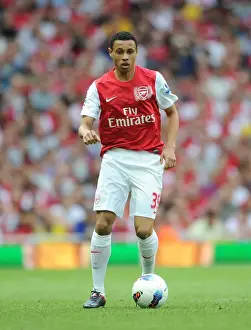 Arsenal V Swansea City 2011-12 Prints: Francis Coquelin (Arsenal). Arsenal 1: 0 Swansea City. Barclays Premier League