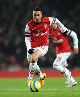 Francis Coquelin (Arsenal). Arsenal 1: 0 Swansea City. FA Cup 3rd Round replay. Emirates Stadium