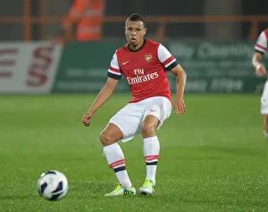Francis Coquelin (Arsenal). Arsenal U21 2: 0 Reading U21. Barclays Premier U21 League