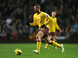 Images Dated 24th November 2012: Francis Coquelin (Arsenal). Aston Villa 0: 0 Arsenal. Barclays Premier League. Villa Park
