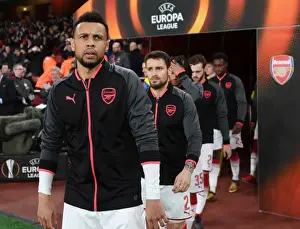 Arsenal V BATE Borisov 2017-18 Prints: Francis Coquelin: Arsenal FC's Focus Ahead of BATE Borisov Clash in Europa League
