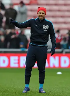 Francis Coquelin (Arsenal). Sunderland 1: 2 Arsenal. Barclays Premier League