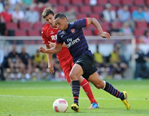 Francis Coquelin (Arsenal) Tobias Strobl (Cologne). Cologne 0:4 Arsenal Francis Coquelin (Arsenal) Tobias Strobl (Cologne). Cologne 0:4 Arsenal