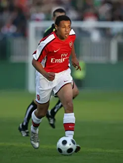 Szombathely V Arsenal 2008-09 Prints: Francis Coquelin: Arsenal's Rising Star at Szombathely, 2008
