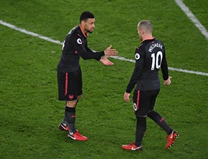 Images Dated 28th December 2017: Francis Coquelin and Jack Wilshere (Arsenal). Crystal Palace 2: 3 Arsenal. Premier League