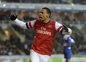 Francis Coquelin's Triumphant Celebration: Arsenal's Capital One Cup Victory over Reading